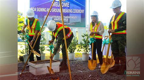 AFP, AFPSLAI break ground for Modular Transient Facility.